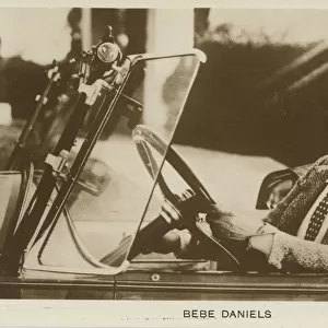 Marmon Roadster Vintage Car (with Bebe Daniels Actress)