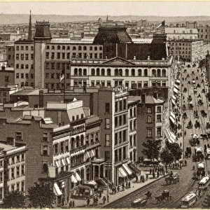 New York - View of Broadway