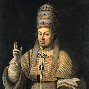 Pius VI, Pope (1717-1799). 18th c. Anonymous author