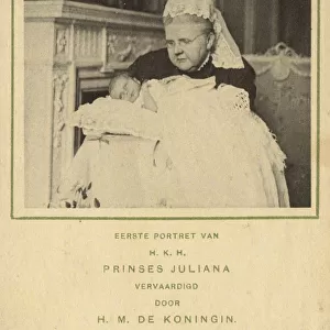 Princess Juliana of Holland as a baby