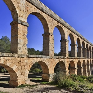 Spain. Tarragona. Roman aquaduct