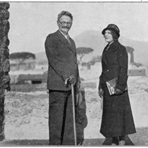 Trotsky and Wife