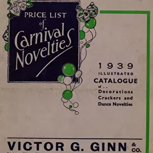 Victor G Ginn & Co, catalogue (front cover)