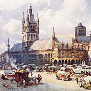 Ypres / Market Place C1914