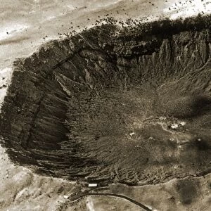 Barringer Crater, aerial photograph