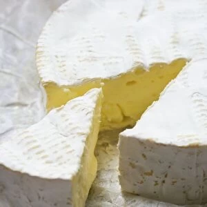 Brie slice and cheese knife
