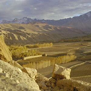 The Bamiyan Valley and the Koh-i-Baba Range of mountains, Afghanistan