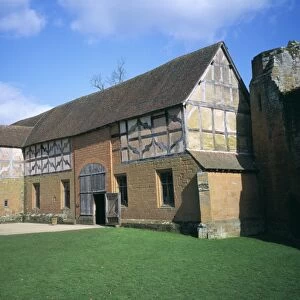Leicesters stables, Kenilworth Castle, managed by English Heritage