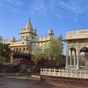 Maharajah Jaswant Singh II cenotaph built in 1899, Jaswant Thada, Jodhpur
