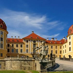 Moritzburg Castle near Dresden, Saxony, Germany, Europe