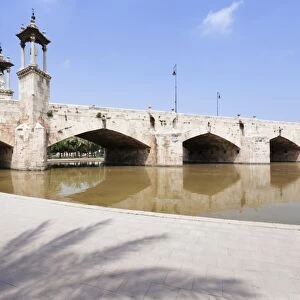 Puente del Real bridge, Valencia, Comunidad Valencia, Spain, Europe