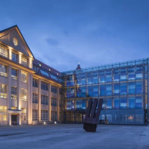 Germany, Baden-Wurttemburg, Karlsruhe, ZKM, Zentrum fur Kunst und Medientechnologie