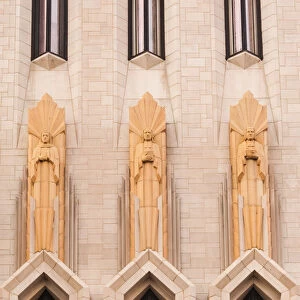 USA, Oklahoma, Tulsa, Boston Avenue United Methodist Church, art-deco skyscraper church