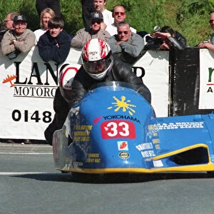 John Potts & Simon Bartrop (J & J Yamaha) 1999 Sidecar TT