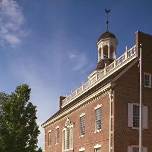 DELAWARE: STATE HOUSE. Old State House, Delawares former capitol building, in Dover, Delaware