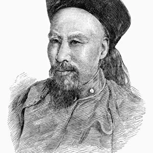 THE MARQUIS TSENG, 1884. The Marquis Tseng, Chinese ambassador to France and England. Wood engraving, 1884