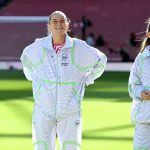 Arsenal Women: Russo and McCabe Prepare for Battle against Aston Villa (2023-24)