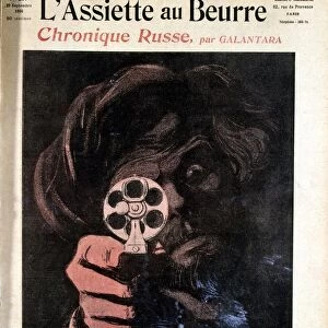 Blessed Russia Cover from French satirical magazine L Assiette au Beurre, Paris