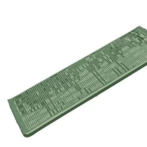 Digital illustration of lightweight foam mat