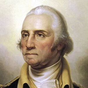 George Washington Painted by Rembrandt Peale 1795 - 1823 Oil on Canvas