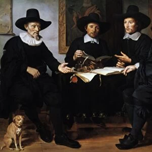 Four Officers of the Amsterdam Guild of Coopers and Winerackers, 1657. Oil on canvas