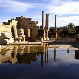 Hadrianic baths Leptis Magna Libya
