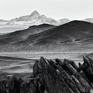 Mountain peak near Altai mountains, Mongolia