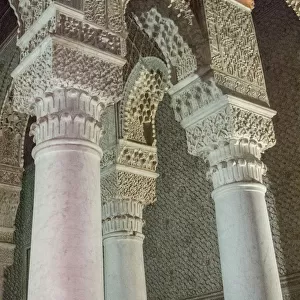Saadian tombs, Medina, Marrakech, Morocco
