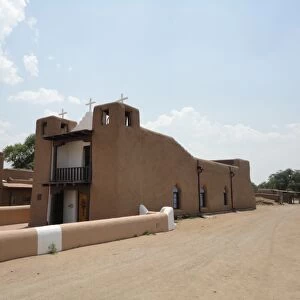 San Geronimo, Chapel, Pueblo de Taos, Unesco, New Mexico, United States of America