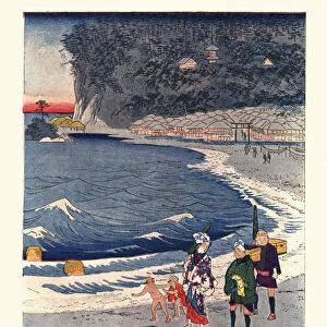 View of Tokaido by Hiroshige