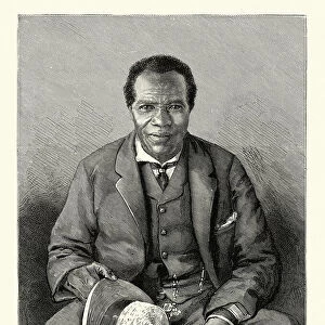 Vintage illustration of King Jaja of Opobo, 19th Century