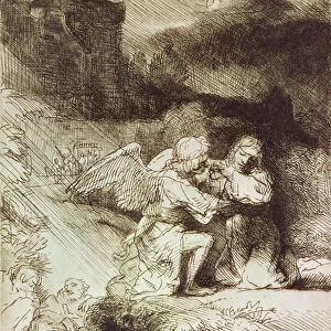 The Agony in the Garden (etching)