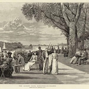 The Albany Club, Kingston-on-Thames (engraving)