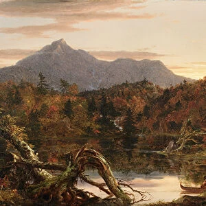 Autumn Twilight, View of Corway Peak, 1834 (oil on canvas)