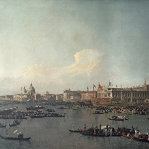 The Basin of San Marco on Ascension Day, c. 1740 (oil on canvas)
