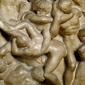 Battle of Lapiths against Centaurs, 1490-1492 (marble)