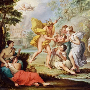 The Birth of Bacchus (oil on canvas)