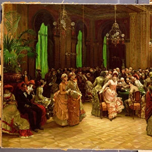The Casino, Monte Carlo, 1884 (oil on canvas)