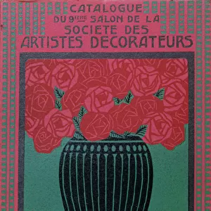 The catalogue front cover of the Societe des Artistes Decorateurs 9th Salon