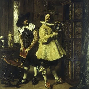 The Conoisseurs, 1883 (oil on panel)