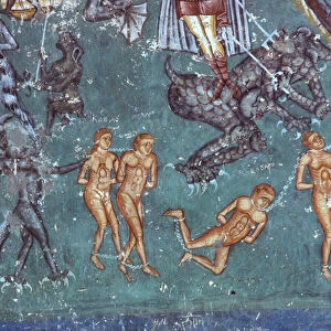 The Damned, detail from The Last Judgement, 1547-50 (fresco)
