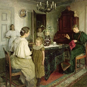 The Family of the Artist, 1895 (oil on canvas)