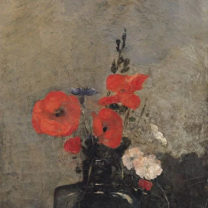 Flowers, 1857 (oil on canvas)
