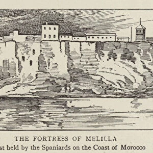 The Fortress of Melilla (engraving)