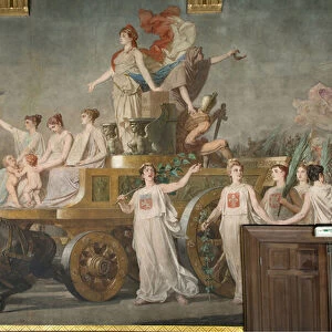 Fresco "The Triumph of the Republique"