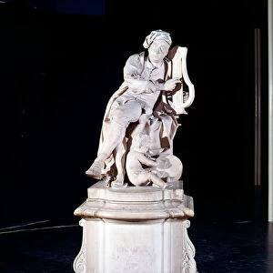 George Frederic Handel statue by Roubiliac