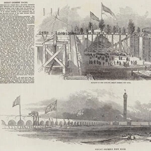 Great Grimsby Docks (engraving)