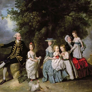 Group Portrait of the Colmore Family