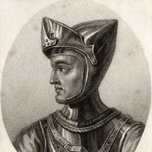 Henry of Grosmont, Duke of Lancaster, from A Catalogue of the Royal and Noble Authors