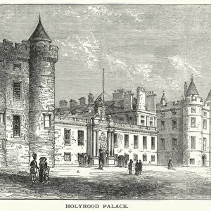 Holyrood Palace (engraving)